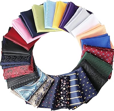 24 square pocket handkerchiefs for men, soft colored handkerchiefs for wedding for wedding.. Shop smart with DIAYTAR NIGERIA, offering a vast product range delivered to your doorstep within a week.