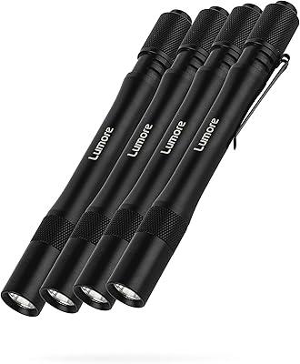 Lot of 4 Lomore pen pocket lamps | Anodized aluminum.. Discover why millions choose DIAYTAR for affordable online shopping with delivery in just 5-8 days.