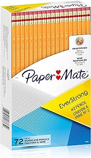 PAPER MATE EVERSTRONG #2 pencils - Written and unbreakable writing, 72 units.. No stress, no delays — DIAYTAR Nigeria is your trusted shopping partner.
