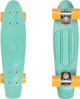 Classic skateboard Quip Retrospec 22.5 "and 27" All in plastic with ABC7 bearings and PU wheels.. You shop, we deliver — quick and easy with DIAYTAR Nigeria.