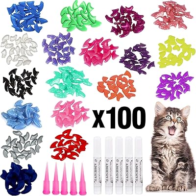 100pcs faithy cat nail covers soft cat paw nail covers avec colle et applicateurs medium.. Big selection, small prices — shop now on DIAYTAR Nigeria.