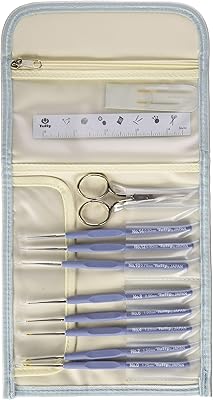 Tulip Needle Company Set of Etimo steel hooks, luxury gold.. DIAYTAR NIGERIA brings the marketplace to your home with budget-friendly prices and nationwide delivery.