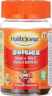 Halibo Flavor Orange Strawberry + Vitamin C supplement to improve energy and immunity - 30 supplements flavored with strawberries for children and adolescents.. Your trusted shopping companion, DIAYTAR NIGERIA delivers affordable solutions in just 5-8 days.