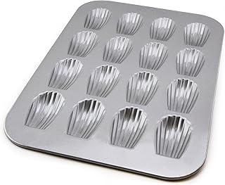 Madeleine stove USA PAN 1297MD - Non -sticky baking dish and resistant to aluminized steel deformation of 16 ml - Silver.. DIAYTAR NIGERIA: Where quality meets affordability, with thousands of products delivered in less than 8 days.
