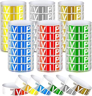 Paper bracelets for events, waterproof neon bracelets for light concerts, theme parks, VIP identification (600 package).. Shop from Nigeria's largest product selection at DIAYTAR, with budget-friendly prices and swift delivery.