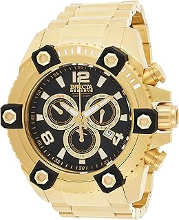 Invicta watch for men 15827, analog-numeric quartz watch inverted in Swiss gold, black, black.. Experience the power of choice with DIAYTAR NIGERIA's extensive catalog and reliable delivery service.