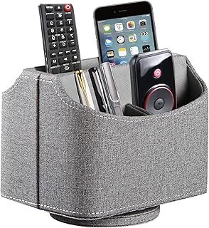 Rotary leather remote control support at 360 degrees of office organizer.. Your shopping dreams realized through DIAYTAR NIGERIA's affordable platform with reliable delivery times.