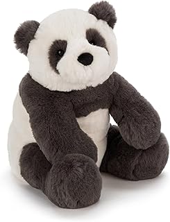 Jellycat Harry Panda plush doll, medium size - 10 inches ha2pcl.. DIAYTAR NIGERIA: Where shopping is easy, prices are low, and delivery is just days away.