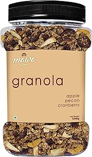 Granola mawa cereals for breakfast 500 g | apples, pecan and cranberries | Healthy protein cereals for breakfast.. Say hello to Nigeria’s fastest-growing e-commerce site — DIAYTAR Nigeria.