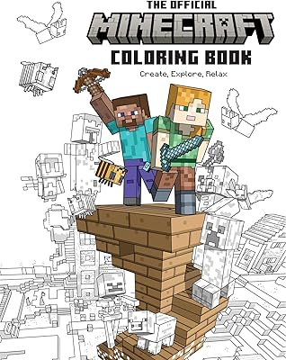 Minecraft's official coloring book: create, explore, relax.. Experience the DIAYTAR difference with our vast product selection and delivery within 5-8 days.