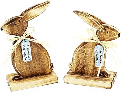 Hitman Deco Wooden Rabbits Easter Decoration Lot of 2 -.. Shop smarter with Nigeria's premier e-commerce platform, featuring affordable products delivered nationwide.