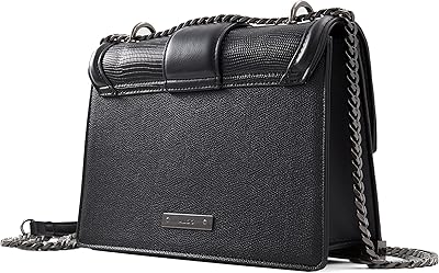 Aldo shoulder bag for woman 23Alanderiel-009, black, 24.5 × 7 × 18.5 cm, black, 24.5*7*18.5 cm.. DIAYTAR NIGERIA connects your desires with reality through our affordable e-commerce platform and quick delivery.