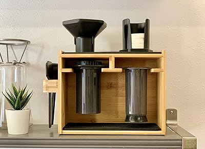 Banista Lab Coffee Luxury coffee support support, organizer for filter cup accessories with silicone drain mats.. Why shop anywhere else? DIAYTAR Nigeria has it all and delivers fast.
