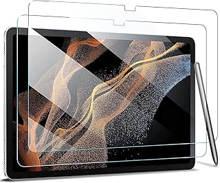 Transparent tempered glass screen protector for Samsung Galaxy Tab S8 Plus - 2 pieces.. DIAYTAR NIGERIA brings the market to your fingertips with affordable prices and prompt delivery service.