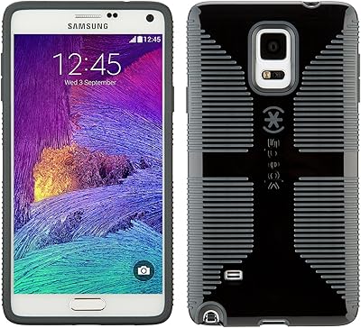 Spec Candy Shell Grip shell for Samsung Galaxy Note 4 - Retailing packaging - Black/Dark Gray.. Discover shopping made simple with DIAYTAR NIGERIA's comprehensive platform and nationwide delivery service.