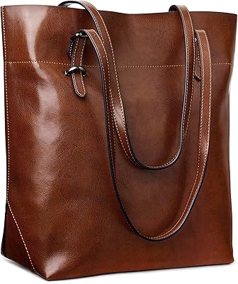 Top-all in real leather tote with improved vintage design, large capacity 2.0, l, real wax leather.. Experience the ultimate in shopping convenience with DIAYTAR NIGERIA's vast catalog and 5-8 day delivery.