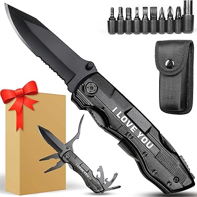 Gifts for boyfriend husband father men multi-tool knife i love.. Shop from anywhere in Nigeria and receive your DIAYTAR purchases at affordable prices within a week.