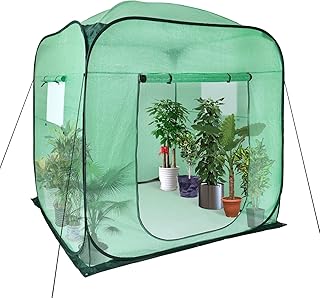 Improved pop-up plant greenhouse for the exterior with doors and entry windows with roller zipper, durable PE cover, Laptable greenhouse with quick installation with floor stakes and strings for stability.. Shop confidently with DIAYTAR NIGERIA, offering affordable prices and reliable delivery within a week.