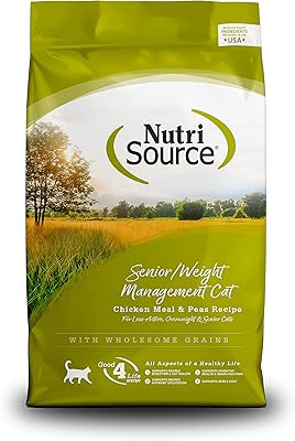 Nutri Source Cat Senior Weight Management Food Chicken/Rice 6.6 lb.. Shop the future with DIAYTAR NIGERIA - thousands of products, unbeatable prices, delivery within a week.
