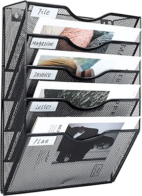 Easypag 5 levels A4 mesh in wall tray pocket flashing holder storage support.. DIAYTAR NIGERIA delivers on our promise of variety, affordability, and prompt nationwide shipping.