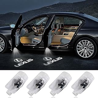 4 pieces of car door logo compatible with Lexus, 3D LED light compatible with Lexus, replacement projector, welcome light for lexus all series.. Shop with ease at DIAYTAR NIGERIA, Nigeria's premier e-commerce platform offering budget-friendly shipping.