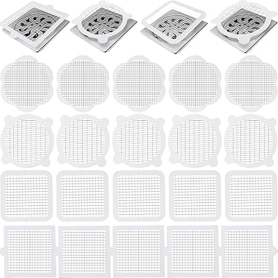 Draining cover in bathroom mesh, hairdryer, sticker of disposable anti-structure floor for bathroom hair, kitchen wastewater filter (20 rooms).. DIAYTAR Nigeria offers the perfect blend of affordability and efficiency. Shop now and get your products delivered between 5 and 8 days nationwide.