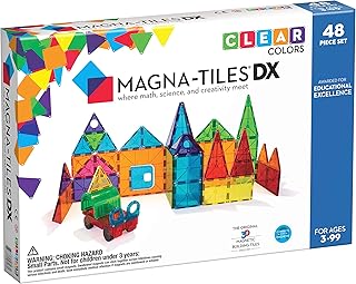 Magna tiles deluxe set, original magnetic construction tiles for an open creative game, children's educational toys aged 3 and over 48 pieces, multicolored.. Discover the perfect balance of price and convenience with DIAYTAR NIGERIA's nationwide e-commerce platform.