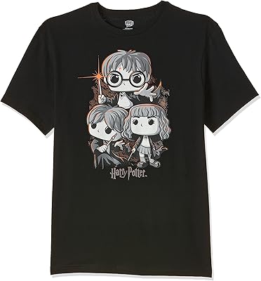 Funko Harry Potter: black t-shirt Harry Trio L 58996, multicolored.. From checkout to your doorstep in less than a week — DIAYTAR Nigeria.