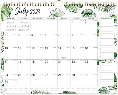 Calendar 2023-2024 - Wall calendar 2023-2024, July 2023 - December 2024, 37.6 x 29 cm, Large lines lines, gift for friends and family.. Shop from our extensive catalog at DIAYTAR NIGERIA and enjoy doorstep delivery in just 5-8 days.