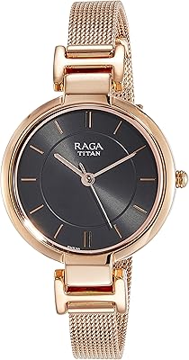 Raja analog watch with gray dial for women - 2608WM02, bracelet.. Experience shopping satisfaction with DIAYTAR NIGERIA's vast selection and budget-friendly delivery options.