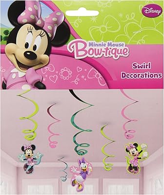 6 pieces of whirlwind decorations Minnie Mouse.. Discover the joy of choice with DIAYTAR NIGERIA's extensive selection and budget-friendly shipping.