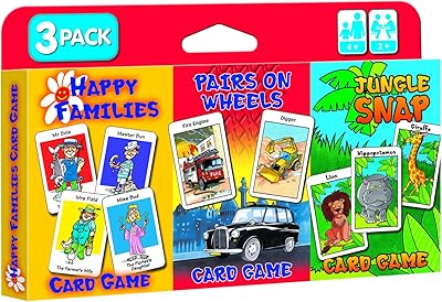 A set of card games in three games for children - Jungle Snap, Bears on Wheels, Happy Families.. The future of online shopping in Nigeria is here — welcome to DIAYTAR.