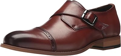 Desmond Stacey Adams for men with horizontal seams on the tip and monk strap closure.. Make shopping fun and stress-free with DIAYTAR Nigeria.