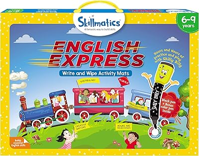 ENGLISH EXPRESS educational game for 6-9 years old, multicolored, skillmatics, skill 20eeb.. Great products, lower prices, fast delivery — DIAYTAR Nigeria has it all.