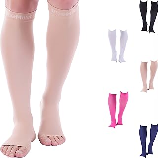 Doc Miller Compression socks open for women 8-15 mmhg traffic support.. Join thousands of satisfied shoppers on DIAYTAR Nigeria.