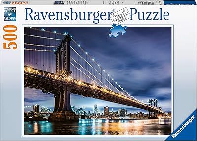 Ravensberger 16589 New York Puzzle The city that never sleeps, 500 pieces for adults and children aged 10 and over, Puzzle New York City.. Shop across boundaries at DIAYTAR NIGERIA and enjoy budget-friendly nationwide delivery within the week.