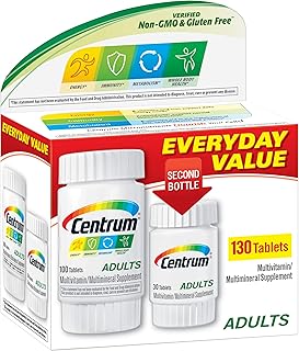 Centrum multivitamine food supplement for adults under 50, 130 pieces.. Shop from Nigeria's largest product selection at DIAYTAR, with budget-friendly prices and swift delivery.