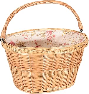 Large Capstone wicker basket with lining.. Don’t wait weeks — DIAYTAR Nigeria delivers your order in just a few days.