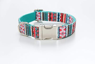 Tiffany Deluxe colorful dog collar for small and medium -sized dogs with adjustable strap.. Shop with purpose at DIAYTAR NIGERIA and receive quality products at budget rates within 8 days.