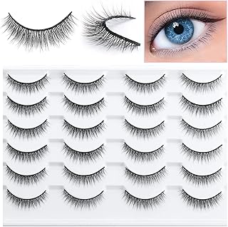 12 pairs of false eyelashes, short 11 mm natural looks, thick Japanese style make -up eyelash reusable by hand, extension of masquerade festival eyelashes, create a magnificent makeup.. Elevate your shopping experience with DIAYTAR NIGERIA's vast catalog and budget-friendly options.