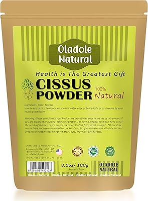 The dietary supplement in natural cissus powder promotes weight loss, reduces joint pain and promotes healing, 3.5 oz.. Discover endless possibilities with DIAYTAR NIGERIA's comprehensive catalog and reliable delivery service.