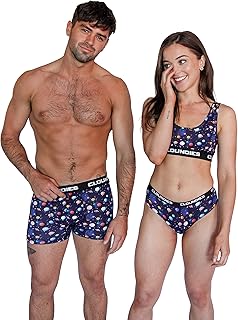 Assorted underwear features for couples - Set of cotton underwear Space Donut with socks - Gifts for her and him.. DIAYTAR NIGERIA makes quality accessible to all with our affordable prices and quick delivery service.