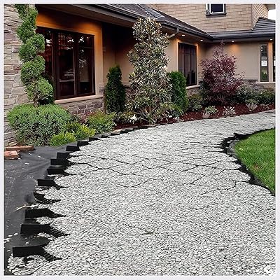 Kasoi floor stabilization geogril for parking space, permeable geogrical grid - now the gravel/floor in place, for foundation work, flexible geocellules grid.. DIAYTAR Nigeria delivers happiness in 5–8 days, no matter what you buy.
