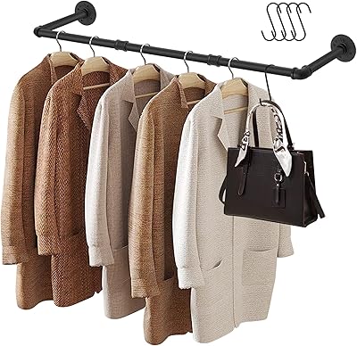 Carrying Autme industrial clothing with 4 40 "-40" hooks bearing robust wall to hang.. Experience the ease of modern shopping with DIAYTAR NIGERIA's comprehensive platform and quick delivery.