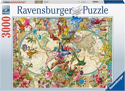 Puzzle World Card of Flora and Wildlife Ravens Berger, 3,000 pieces for adults and children from 12 years old.. Experience the ease of digital shopping with DIAYTAR NIGERIA's affordable and diverse marketplace.