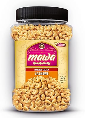 Grilled and salted cashews Mawa | Superior quality crisp snack | 500 g plastic pot.. DIAYTAR NIGERIA combines extensive variety with budget-friendly prices and prompt nationwide delivery.