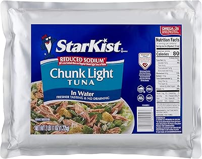Pale tuna with reduced sodium Starkist in water - 1.2 liter box (6).. Don’t wait weeks for international shipping. DIAYTAR Nigeria offers local delivery within 5 to 8 days, so you get your items when you actually need them.