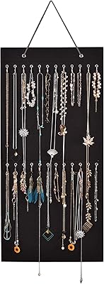 ZFZGFRCS Hanging jewelry organizer Large capacity and storage organized to suspend necklaces.. DIAYTAR NIGERIA brings affordable shopping to your fingertips with reliable delivery in less than 8 days.