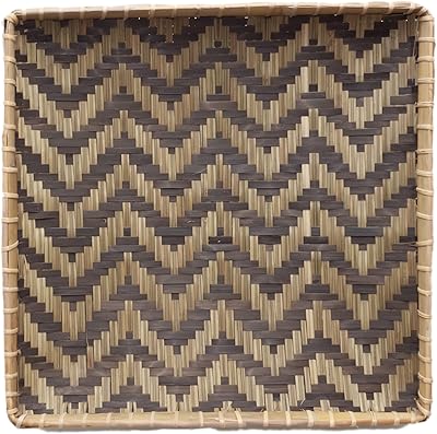 & home decor square basket in natural bamboo of 12.. Experience the ease of modern shopping with DIAYTAR NIGERIA's diverse marketplace delivered promptly.