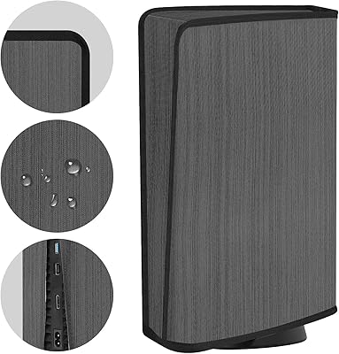 PS5 dust cover, soft and thick cotton microphone cover for Digital PS5 Standard Edition edition, anti-scratch waterproof (black).. Shop the future with DIAYTAR NIGERIA - thousands of products, unbeatable prices, delivery within a week.